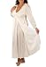 Shadowline Silhouette Gown and Peignoir Set (51737), Ivory, M