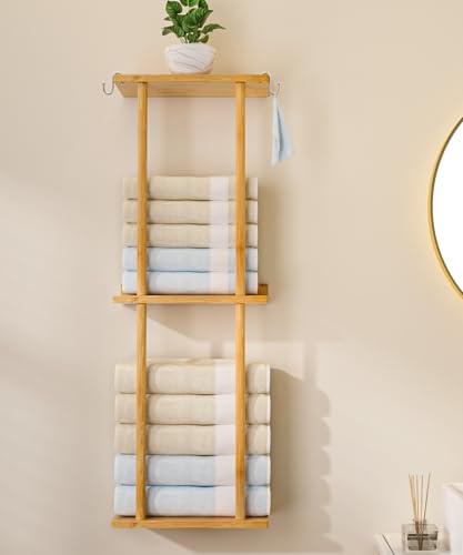 Cozivolife CL025 Towel Rack Bamboo For Bathroom thumb #7