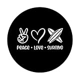 Zoom IMG-2 peace love surfing for surfer Zoom IMG-2 peace love surfing for surfer