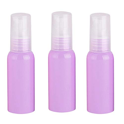 ZEELIY 3PCS Macaron Color Alcohol Spray Bottle Travel Split Bottle Spray Bottle 50ML