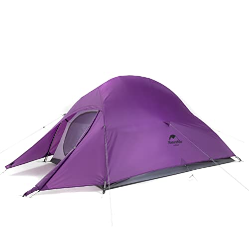 Naturehike Nuovo Cloud-up 2 Persona Tenda Campeggio Aggiornata Doppio Strato Tenda 2 Persone 3-4...