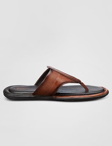 Image of Lee Cooper LC9198C Men's Genuine Leather Sandals | Sandals For Men | Cushioned Insole & Comfortable