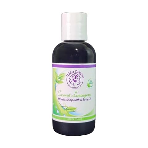 Udder Delight Coconut Lemongrass Bath Oil Cover