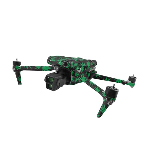 Image of MightySkins Skin Compatible with DJI Air 3 - Marijuana | Protective, Durable, and Unique Vinyl Decal wrap Cover | Easy to Apply, Remove, and Change Styles