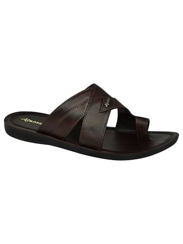 Image of AJANTA Men's Sandals for Men | Casual Walking Office Outdoor Sandals | Lightweight Comfortable Footwear | Anti-Skid Travel Open Toe Summer Sandals, Slippers & Chappal for Men