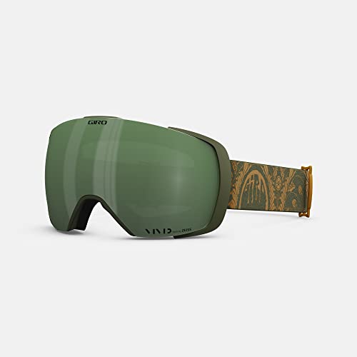 Image of Giro Contact Snow Goggles 2023 - Trail Green Filmore Sun Frame with Vivid Envy /Vivid Infrared Lens Large