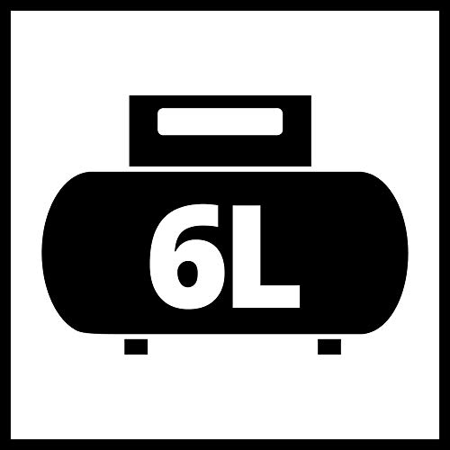 Einhell 6L Oil-Free Air Compressor With Spray Gun - 8 Bar, 116 PSI, 240V, 1200W Service-Free Motor, Pressure Reducer, Safety Valve - TC-AC 190/6/8 OF Small Compressor For Workshops, 3 Year Warranty 11 Einhell 6L Oil-Free Air Compressor With Spray Gun - 8 Bar, 116 PSI, 240V, 1200W Service-Free Motor, Pressure Reducer, Safety Valve - TC-AC 190/6/8 OF Small Compressor For Workshops, 3 Year Warranty - Image 11