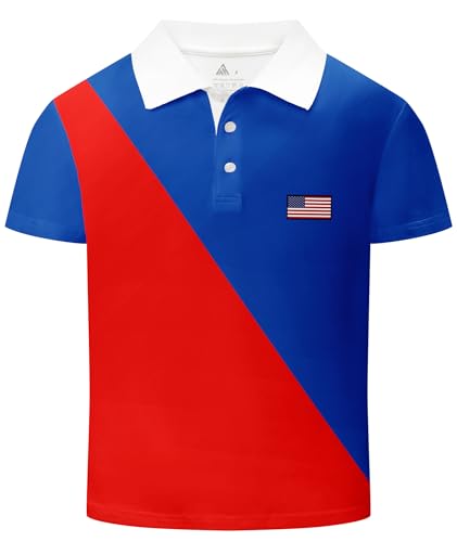 V VALANCH Boys Polo Shirts Short Sleeve Casual Shrits