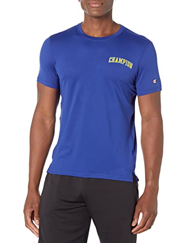 Image of Champion Boys T-Shirt, Kids' T-Shirt For Boys, Lightweight Tee for Kids, Script & Print