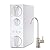 iSpring RO500AK-BN Tankless RO Reverse Osmosis Water Filtration System, White. & UVF8 LED UV Water Filter, Add-on Kit for Under Sink Water Filtration Systems, Mercury-Free, Stainless Steel