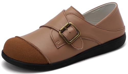 Image of Slip on Loafers for Women Work Walking Comfortable Flats Shoes for Casual Driving Evening Going Out Indoor Office,Standing,Shopping,Ladies Clearance Shoes