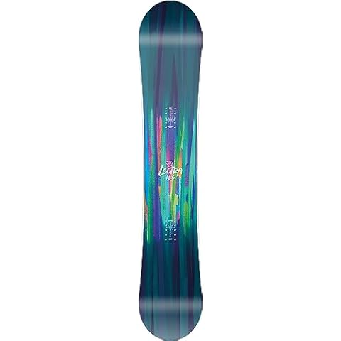 Nitro Snowboards LECTRA Brush Board '24 All Mountain Girls Board for Beginners Directional Flat Camber Cover