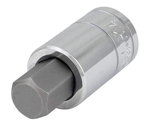 Performance Tool W38886 6 Piece 1/2 Drive Large Hex Bit Socket Set 3/8", 1/2" , 9/16", 12Mm, 14Mm, 17Mm #TOP3