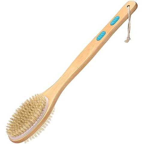 Rückenbürste zum Duschen mit langem Holzgriff Cover