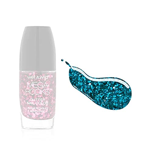 WET N WILD Megarocks Glitter Nail Color - Slap the Bass