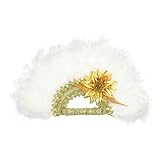 Suministros de fiestas versátiles: estos fanáticos para bodas son para varias ocasiones, fiestas de, fiestas de disfraces, bodas, fiestas de juego de roles y más, lo que hará que todo su aspecto sea más y encantador, puede atraer fácilmente la vista de los demás.