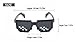 D&D DD Mosaico 8-Bits Pixelado Gafas de Sol, Mujeres Hombres Unisex Protección...