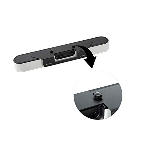 ALLICAVER Soundbar Mount for Sonos Beam Gen 1 & Gen 2 – Wall Mount Bracket Under TV, Adjustable Tilt, Low Profile, Includes Hardware, Easy Install, Secure Fit, Black