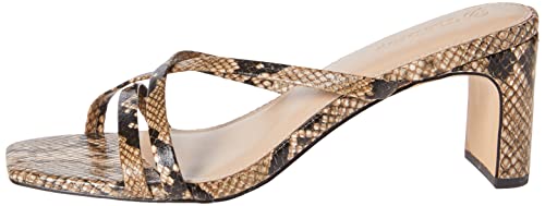 Image of The Drop Women's Amelie Strappy Square Toe Heeled Sandal
