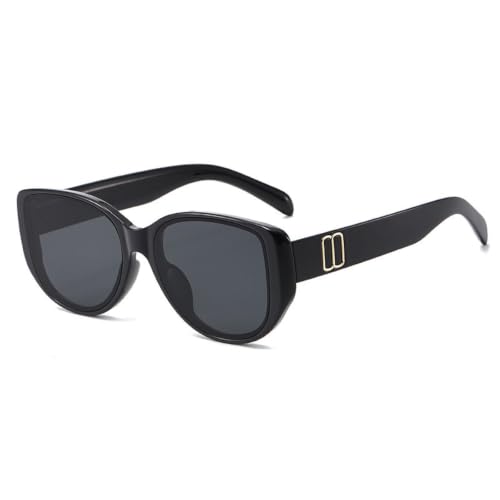 Lunettes de soleil œil de chat à grande monture durables et confortables pour le quotidien