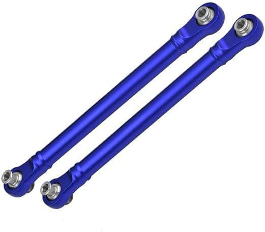 Dirección delantera Traxxas Maxx Slash aluminio azul evita flexión