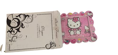 Esmi Kids Trendy Cartoon Theme Photo Frame | Light Weight | Attaractive Box Packing | Best Gift for Kids | Hello Kitty