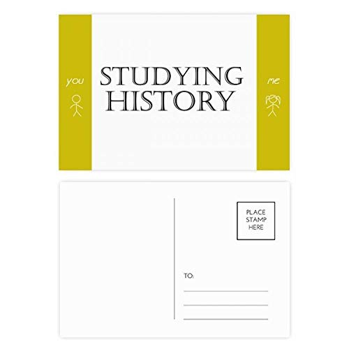 Set 20pcs carte postale étude de l'histoire cadeau pour ami