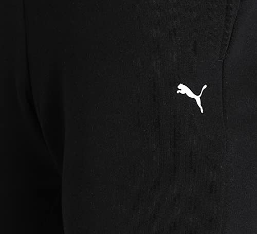 Image of Puma Women Cotton Solid Regular Track Pants for Lounging, Travel, Or Light Activity