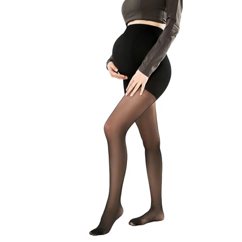 Spring and Summer Thin Concealer Stockings, Leggings Elastic Band Pantyhose - Black