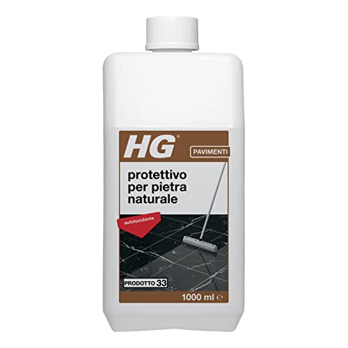 Hg Pellicola Protettiva Lucidante Per Pietra Naturale (Hg N.33), Formula Antiscivolo - 1 Litro (201100108)