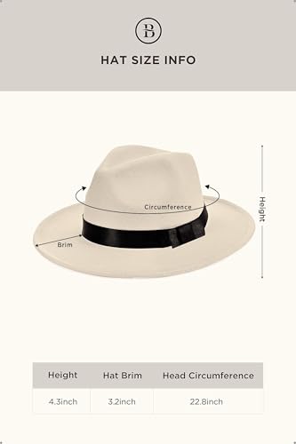 Image of BABEYOND 1920s Gatsby Panama Fedora Hat Cap for Men Gatsby Hat for Men 1920s Mens Gatsby Costume Accessories