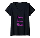Photo Gallery donna sassy dalla nascita maglietta con collo a v Photo Gallery donna sassy dalla nascita maglietta con collo a v