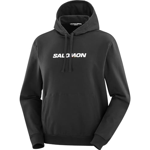 Image of Salomon Men's Logo Performance Hoodie Sweatshirt