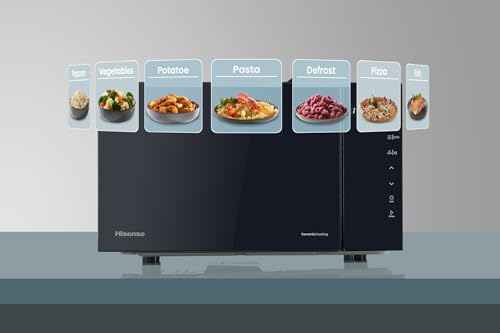 Hisense Microonde H23MOBS5H4, cavità 23L, apertura porta a sinistra, display LED touch, 8 funzioni, 800W - immagine 3