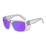 BEASVFE Safety Sunglasses, Polarized, ANSI Z87+...