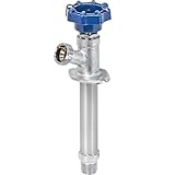 Eastman 4 Inch Frost Free Sillcock, 1/2 Inch MIP x 1/2 Inch Sweat, Blue, 80219