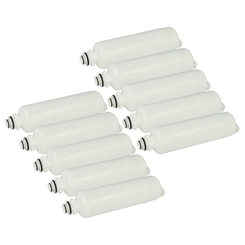 vhbw 10x filtro de agua, cartucho de filtro compatible con Siemens IQ 700 KA90GAI20N/12 frigoríficos