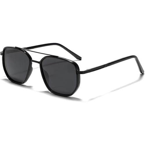 Back To School Sunglasses, Geometric Frame Design Fashion Retro Shades Sunglasses, Trendy Summer Accessory for Women Men