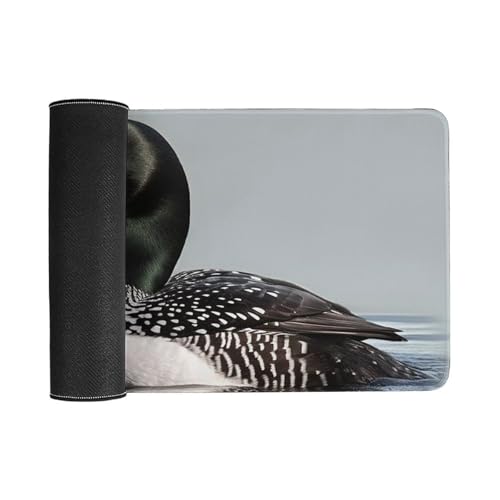 Loon Nature Bird Desk Pad grande con base antideslizante miniatura 3