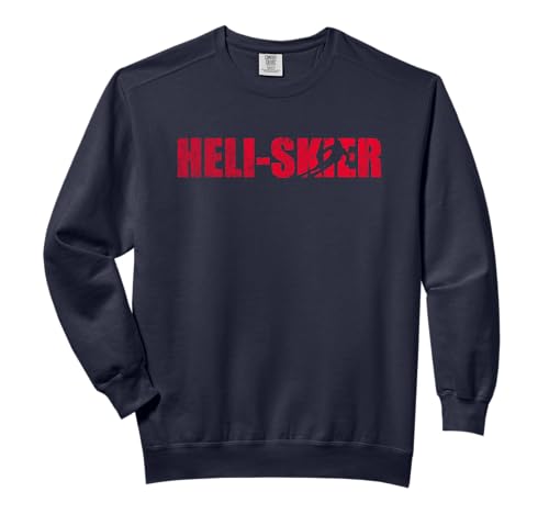 Sarcastic Heli-Skiing Team Sweatshirt