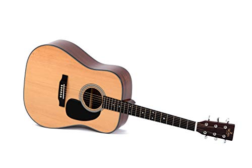 Sigma Guitars DM-1 – Guitare Acoustique - Les Beatles, Paul McCartney, John Lennon, RIngo Starr, George Harrison Sigma Guitars DM-1 - Guitare Acoustique