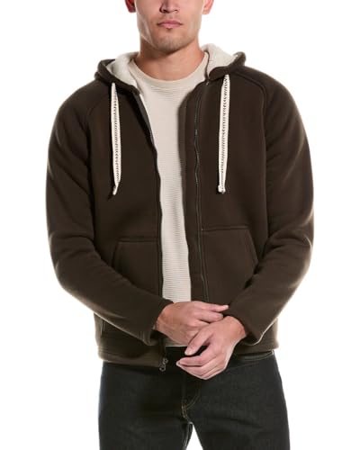 Vintage 1946 Men's Sherpa Bonded Reverse Fleece Hoodie