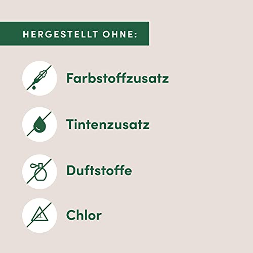 Amazon Aware 4-lagig Taschentücher - Hergestellt aus 100% recyceltem Papier, 1500 Stück, 15 Packungen mit 100