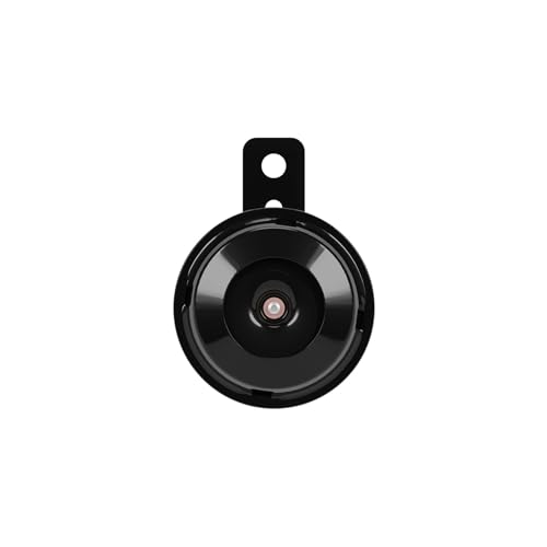 Basuri 70MM High Tone Horn (Black, 12V, 450/480Hz, 118dB, 70mm Dia)
