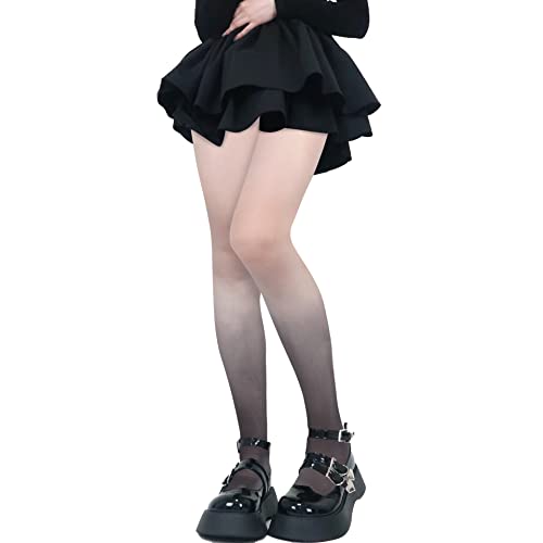 Image of Benefeet Sox Womens Sheer Tights Sexy High Waist Pantyhose Patterned Transparent Nylon Silk Thin Stockings