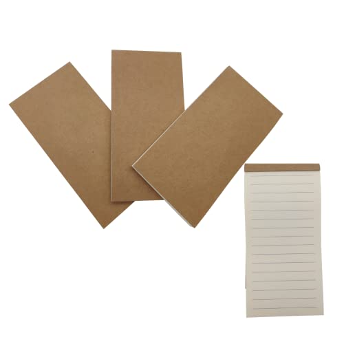 ADLUKAE To Do Notebook Tactical Sized Pocket Notepad, 4 Pack Top Bound Notebook with Lined Paper Lies Flat in Pocket,50 Pages Each(2.8" x 5.6")
