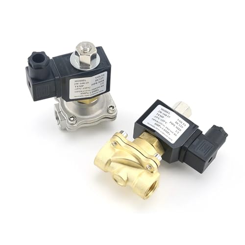 Électrovanne normalement ouverte 24V inox DN15 pour stopper les surchauffes eau - 5