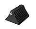 68-9 E Rubber Wheel Chock with Eye Hook, 9" Length x 8" Width x 6" Height