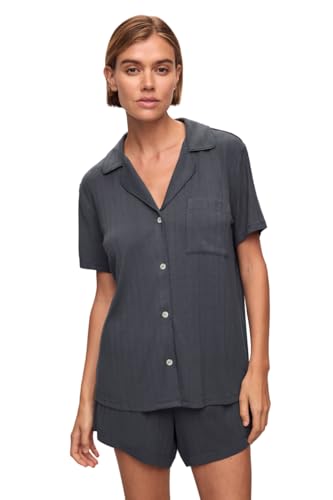 Image of Eberjey Gisele Rib Relaxed Short PJ Set