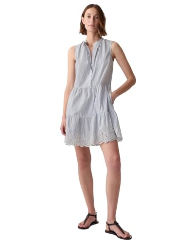 Image of GAP Women Realxed Fit Above The Knee Sleeveless Casual Dress